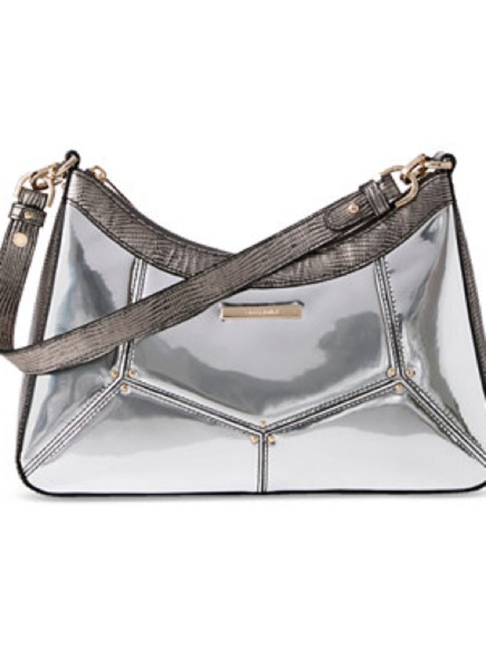Brahmin Esme chrome Tamar genuine leather